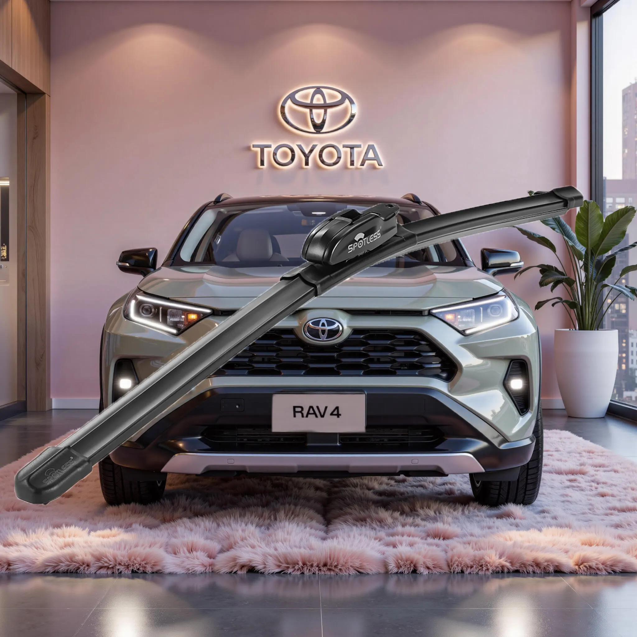 逐步指南：Toyota Rav4刮水器葉片的安裝（2020-2024）