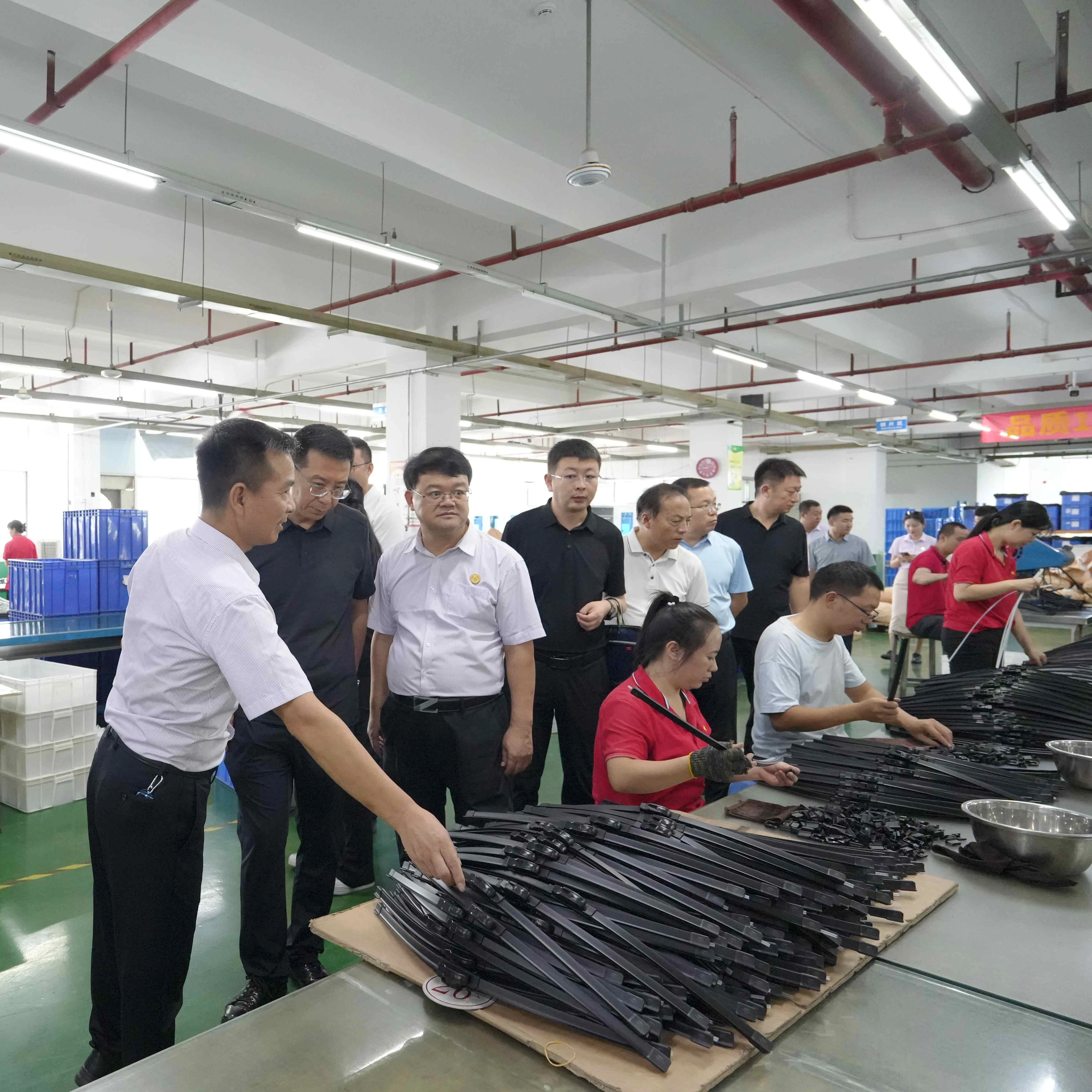 當Yan'A'A AN CITY的領導人檢查Yujin雨水廠工廠時，發生了什麼？