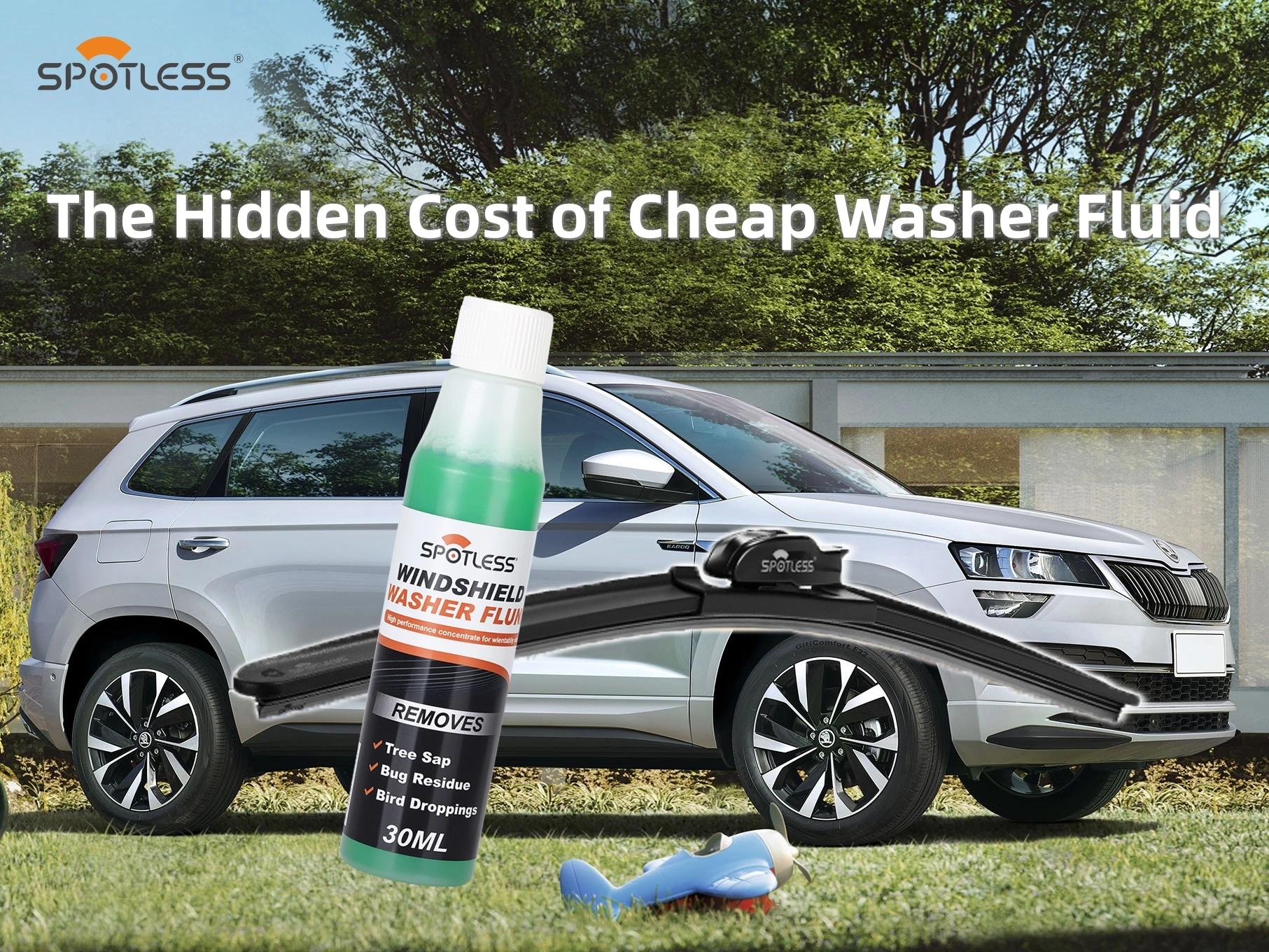 pH 值如何影響雨刷片耐用性：廉價清洗液的隱性成本