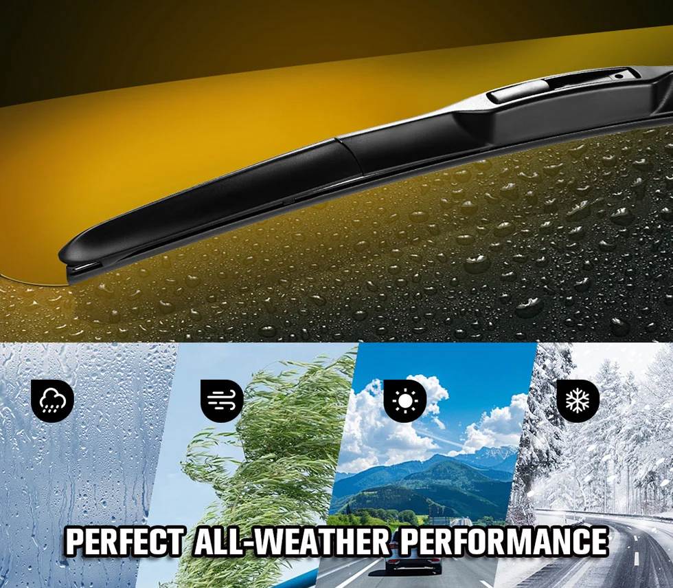 Hybrid Windshield Wipers
