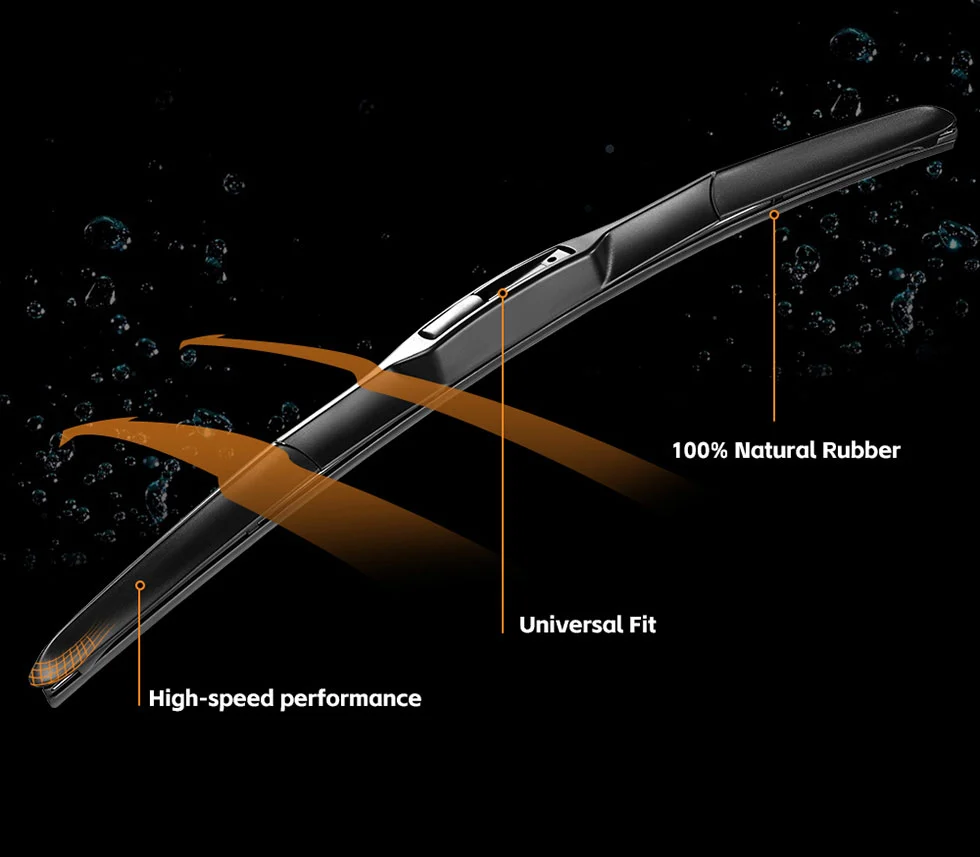 Hybrid Windshield Wipers