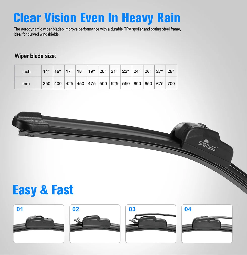 Universal Windscreen Wipers