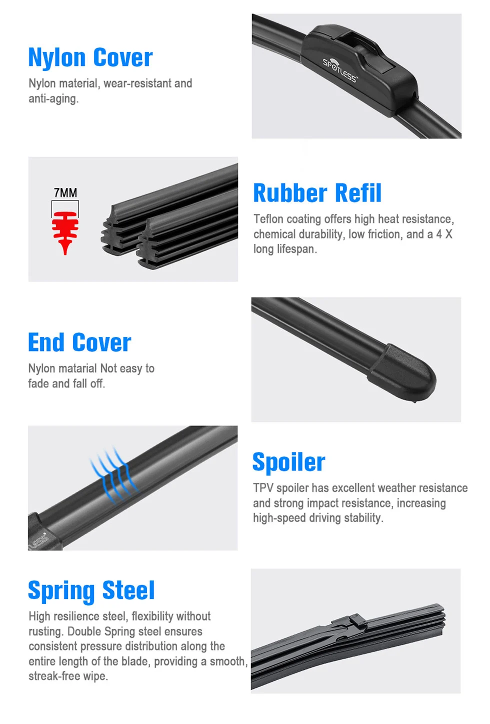 Universal Windscreen Wipers