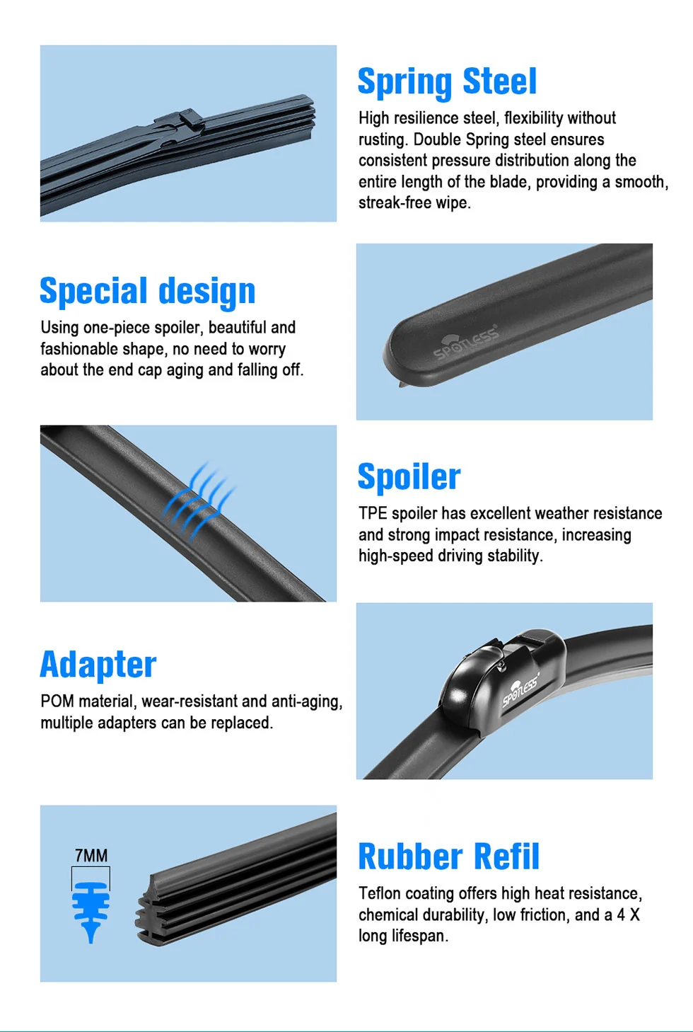 Front Window Wipers