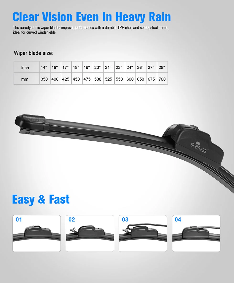 Hook Windshield Wiper