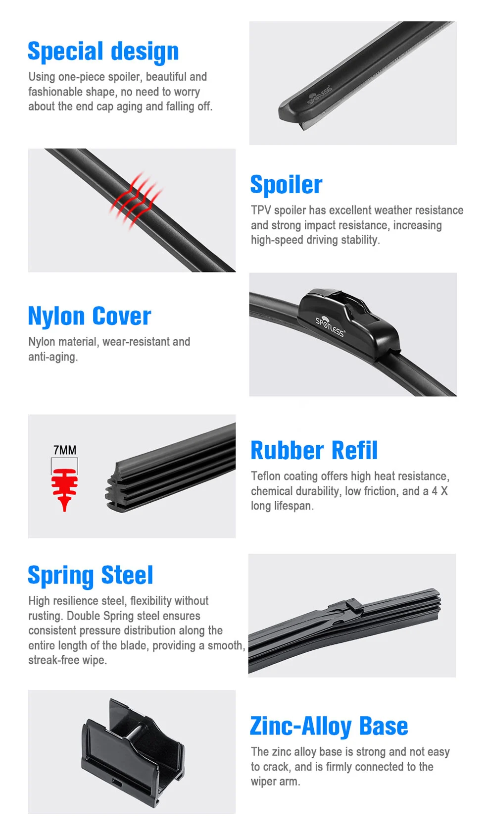 Windshield Blades