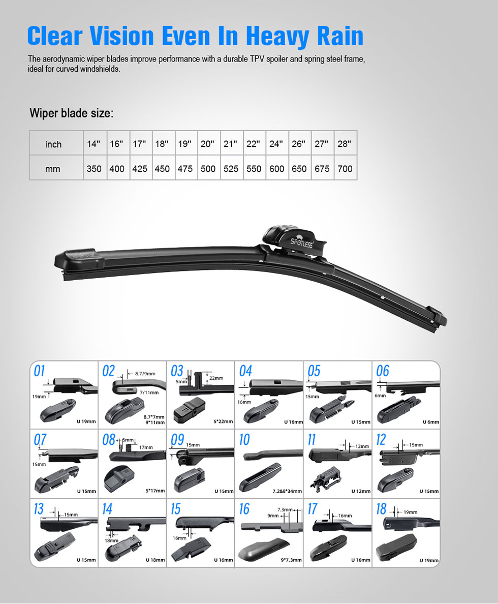 Front Wiper Blades