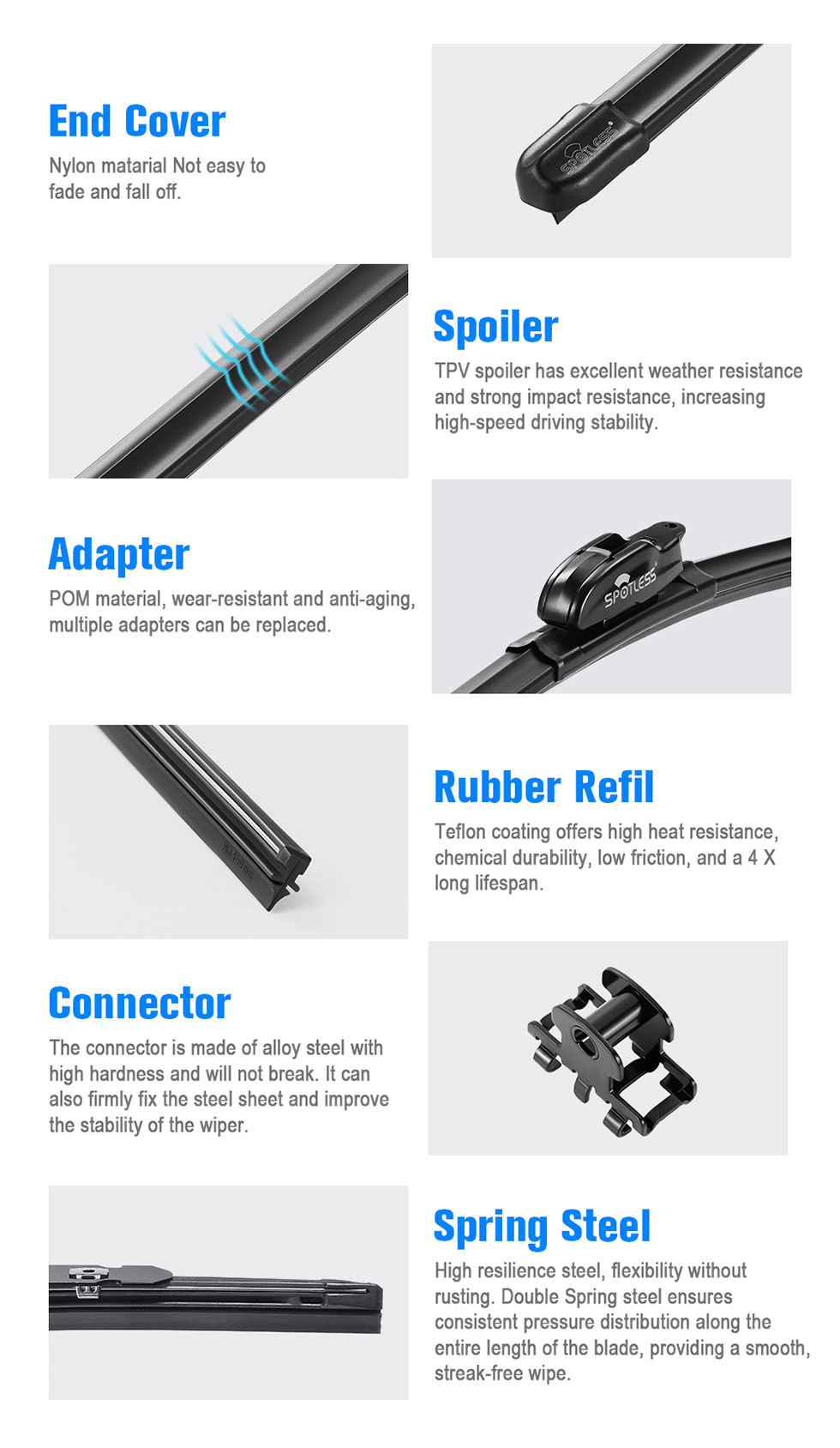 Front Wiper Blades