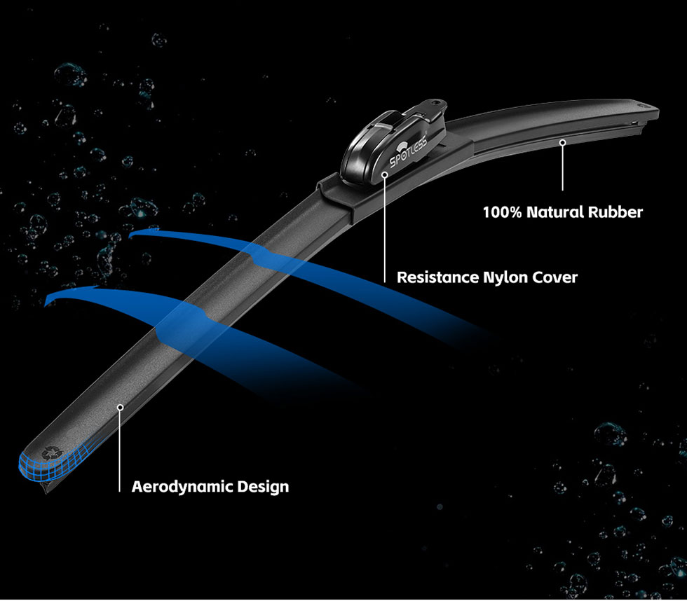 Front Windscreen Wiper Blades