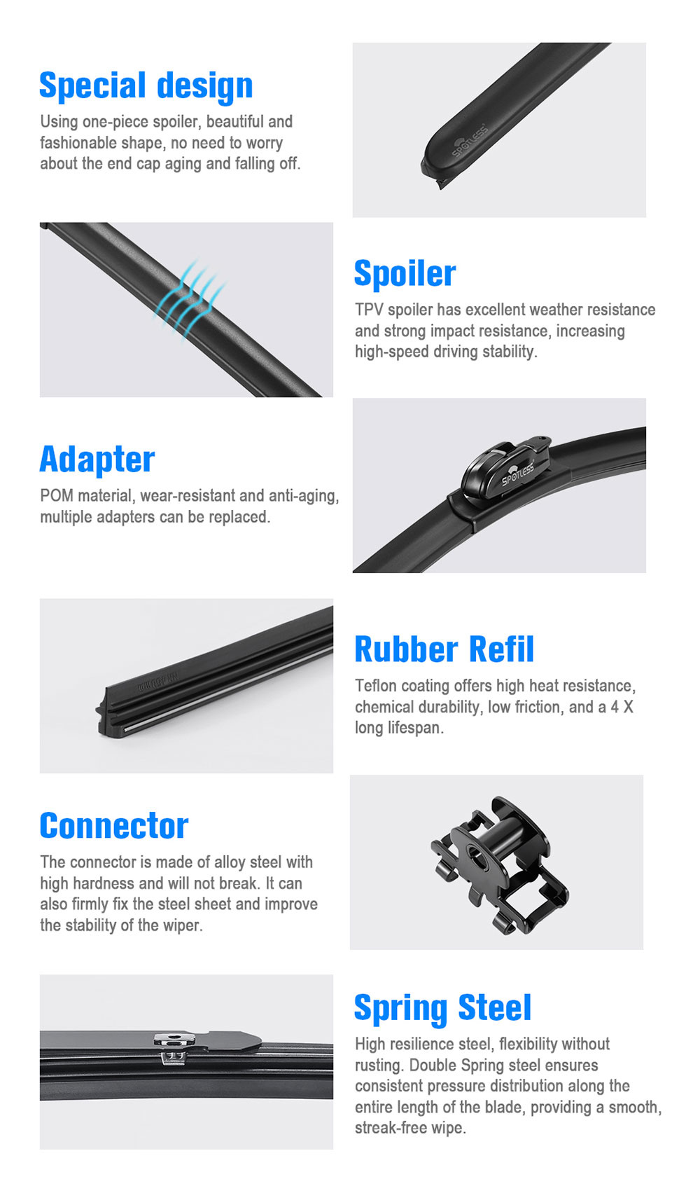 Beam Windshield Wipers